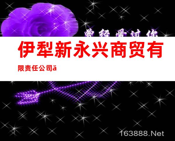 伊犁新永兴商贸有限责任公司伊宁市全网通讯分公司
